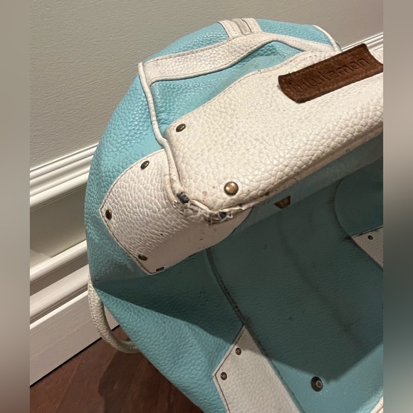 Lululemon Blue and White Yoga/Gym Bag - Picture 5 of 16